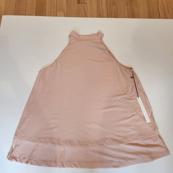 Susana Monaco Pink Layered Swing Halter Top - Picture 3 of 7